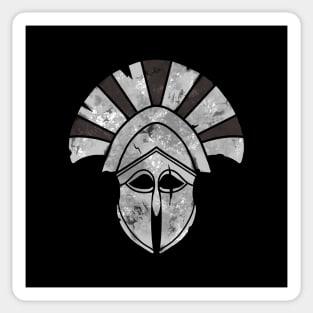 Ancient helmet Sticker